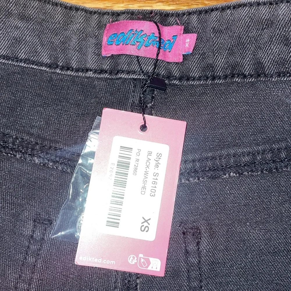 NWT edikted low rise black jeans